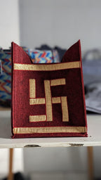 Tulsi Plant Grow Bag for Home & Gardening – Eco-Friendly Geotex Material with Holy Swastik Symbol