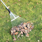 Garden Leaf Yard Cleaning Tool – Heavy-Duty Metal Rake