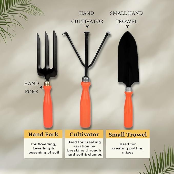 6 in 1 Garden Tools with Box – Complete Gardening Kit