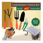 6 in 1 Garden Tools with Box – Complete Gardening Kit