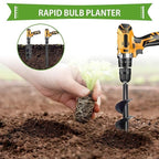 Spiral Hole Non Slip Earth Drill – Heavy-Duty Metal Auger Tool