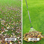 Garden Leaf Yard Cleaning Tool – Heavy-Duty Metal Rake